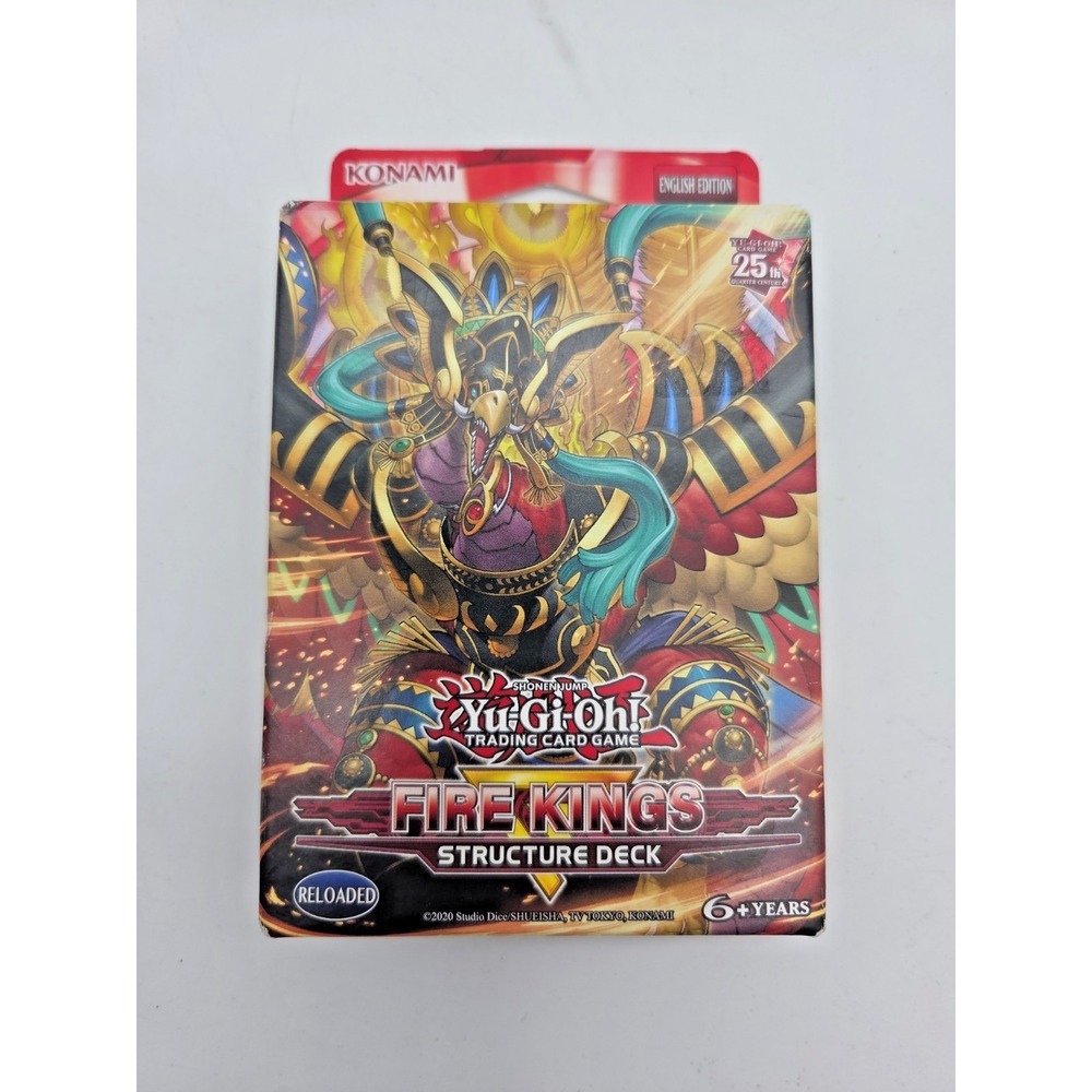 Yu-Gi-Oh Cards  FIRE KINGS [Reloaded]  Structure Deck  Factory Sealed